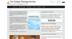 Desktop Screenshot of collegetheology.org